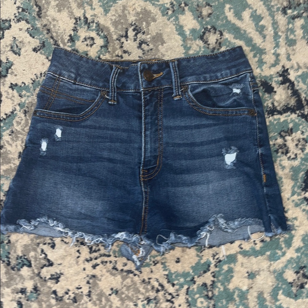 Rewash Distressed Denim Shorts